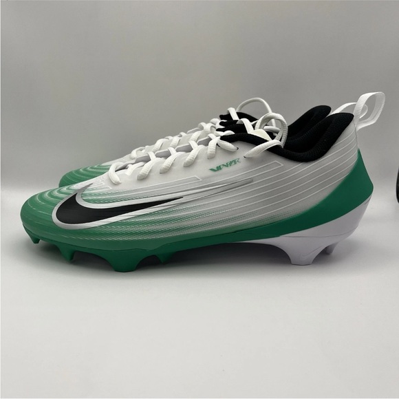 Nike Vapor Speed 3 Football Cleats HM8849-100 White Stadium Green Men’s Size 8.5 - Picture 2 of 5